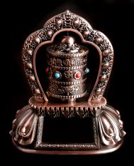 太陽能轉經輪(金/玫瑰金)