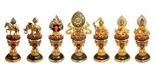 法瑯鍍金七政寶(大)