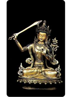 隨身佛卡(黑底)