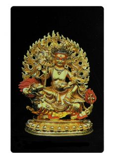 隨身佛卡(黑底)