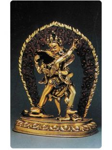 隨身佛卡(黑底)