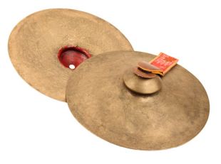 老銅鈸附套子(大)