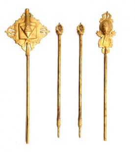 火供用具組(大) . 火擦擦