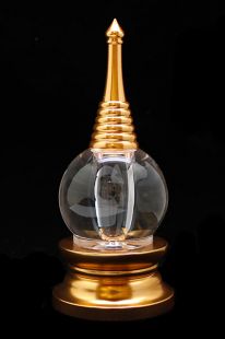 鋁鍍金舍利塔 12cm