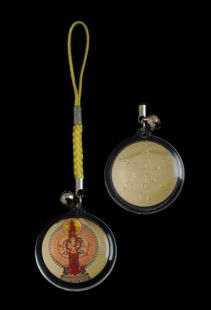 千手千眼观音圆形挂件