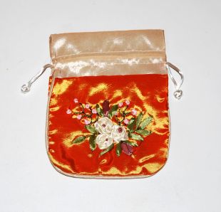 刺繡念珠袋 5.5〝x4.5