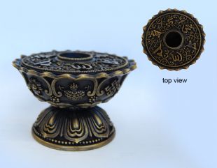 手轉經輪銅底座