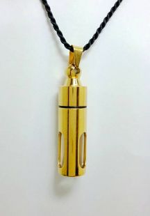 不銹鋼桶形嘎屋(金色)