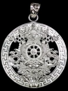 八吉祥總集墜(999純銀)