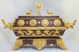 臥式鎏金香爐(45cm)