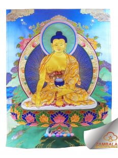 釋迦牟尼佛 編織唐卡 