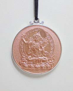 精雕文殊菩薩隨身掛飾(利瑪銅)