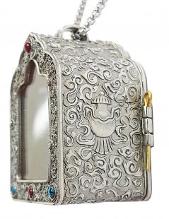 五邊形立體嘎屋(綜合銅)