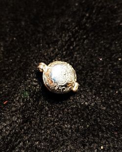 純銀圓形 嘎屋 綴飾