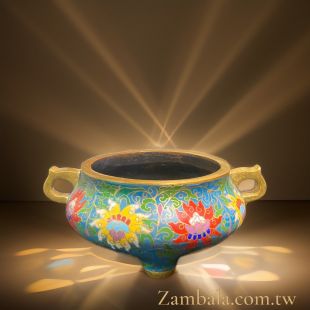 聚寶盆(中) 景泰藍