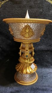 藏式酥油燈 ( 中型 )