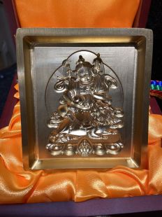 銅製 擦擦模具 ( 財寶天王 )