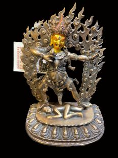 一髻佛母 紅銅/做舊/開臉