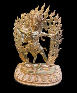 一髻佛母 紅銅本色