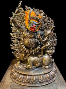 外閻羅 紅銅做舊開臉