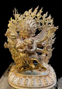 雙身普巴金剛 紅銅本色