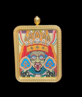 女財神 扎基拉姆 浮雕佛牌 ( L )