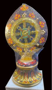 轉運法輪 ( 鍍金 )